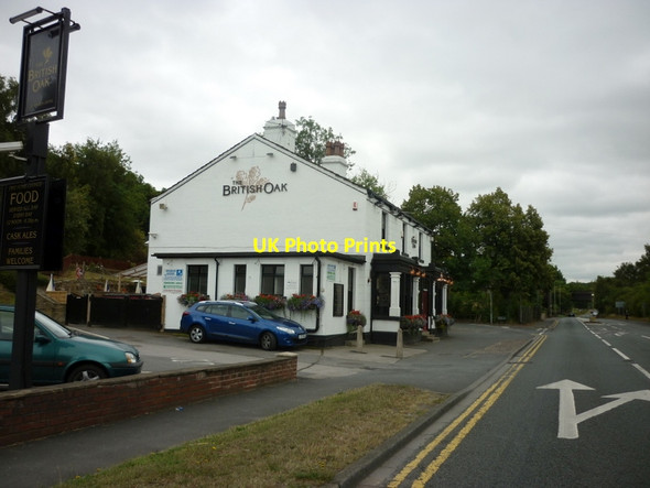 Photo 6"x4" The British Oak on Denby Dale Road Horbury c2011