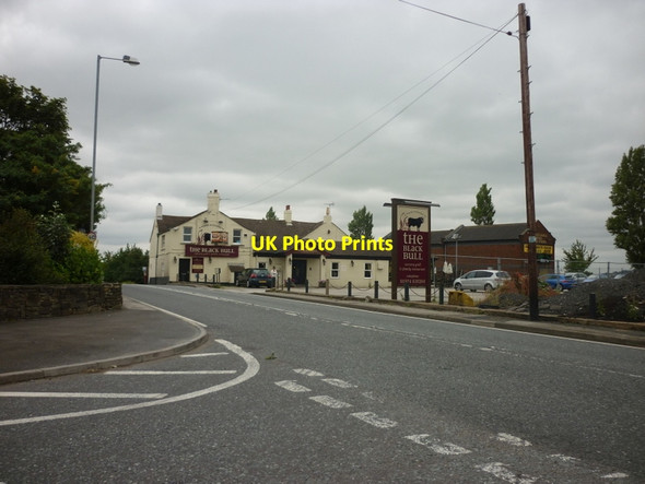 Photo 6"x4" The Black Bull Inn, Midgley Midgley\/SE2714 c2011