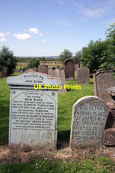 Photo 6"x4" New Cumnock Auld Kirkyard New Cumnock c2011