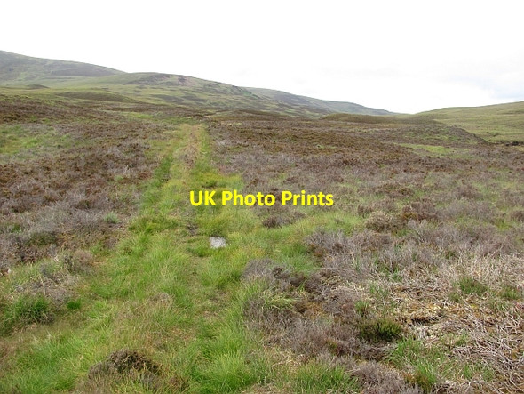 Photo 6"x4" Pony track, Suisgill Estate Creag Druim nan Rath c2011