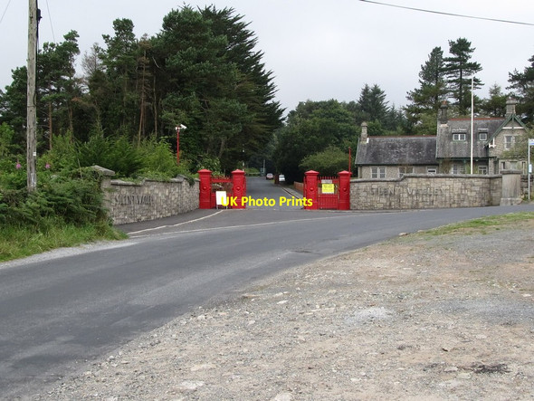 Photo 6"x4" The main entrance into the Silent Valley Estate Attical c2011