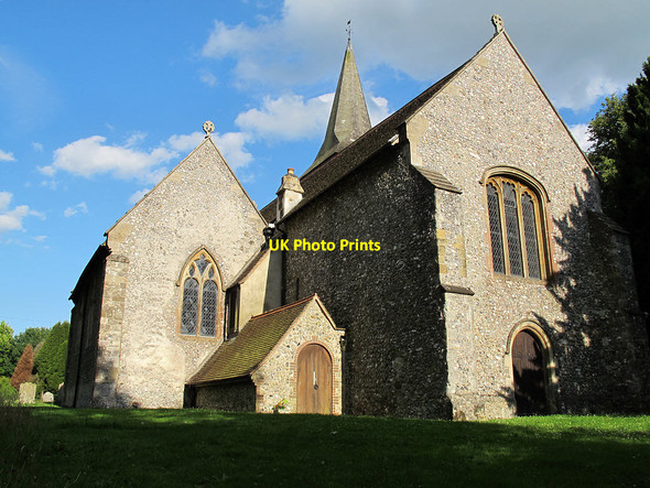 Photo 6"x4" Cudham, St Peter & St Paul Cudham c2011