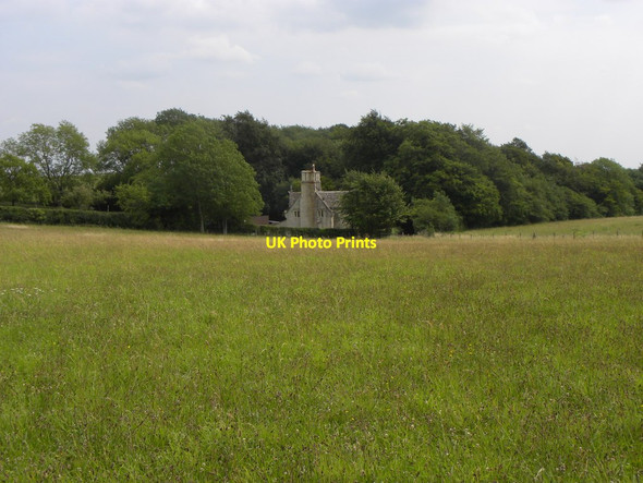 Photo 6"x4" Lodge near Woodchester Mansion Coaley Peak c2011