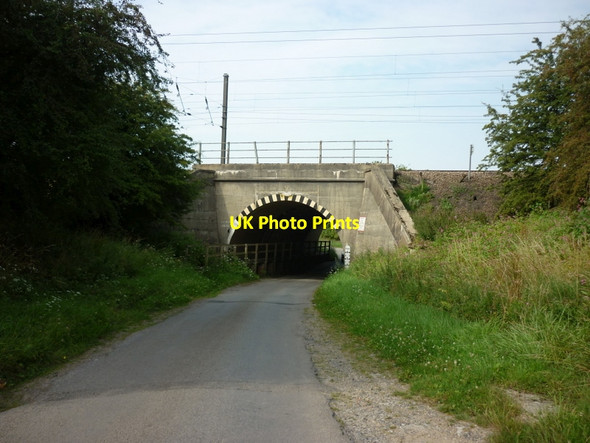 Photo 6"x4" Folly Bridge on Stripe Lane Nether Poppleton c2011