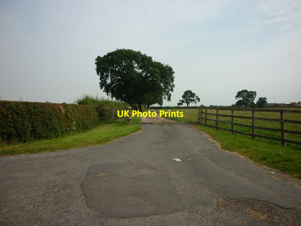 Photo 6"x4" The way to Park House Farm Newton-on-Ouse c2011