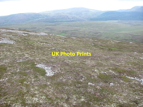 Photo 6"x4" Southern slopes of Creag Scalabsdale Loch Scalabsdale c2011