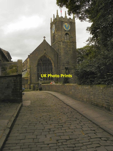 Photo 6"x4" Church of St Michael and All Angels, Haworth Haworth c2011