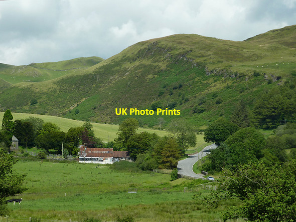 Photo 6"x4" Mountainside at Ysbyty Cynwyn, Ceredigion Ysbyty Cynfyn c2011