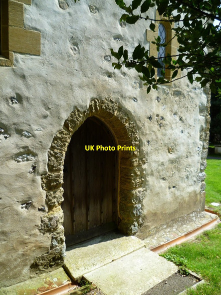 Photo 6"x4" Tower door of Bury church Bury\/TQ0113 c2011