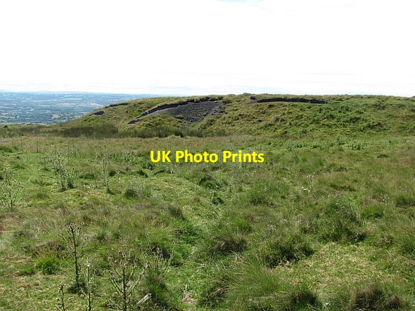 Photo 6"x4" Spoil heap, Clee Hill Cornbrook c2011
