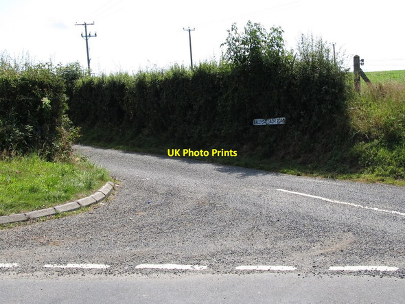 Photo 6"x4" The northern end of Ballysallagh Road Downpatrick c2011