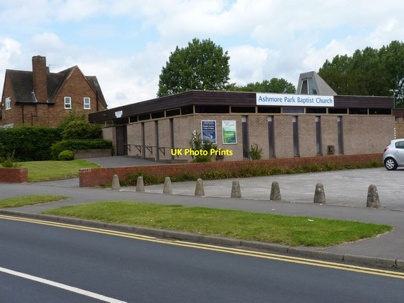 Photo 6"x4" Baptist Church, Griffiths Drive, Ashmore Park Wednesfield c2011