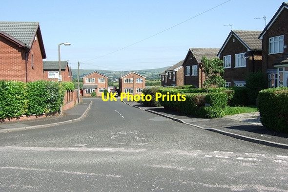 Photo 6"x4" Beal Croft Close from Weir Road Milnrow c2011