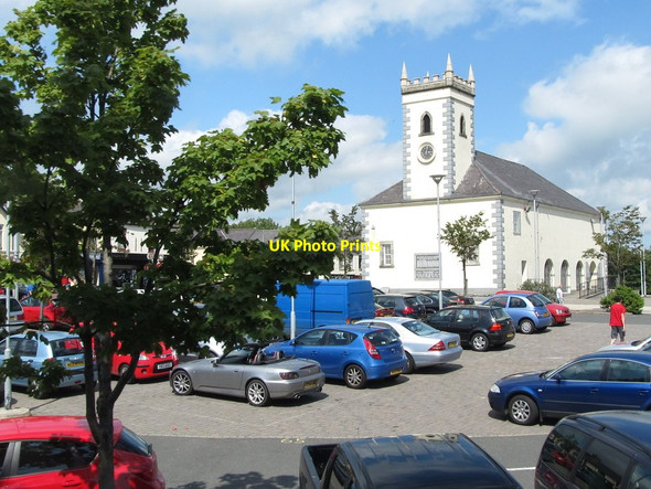 Photo 6"x4" Market Square and former Market House at Castlewellan Castlewellan c2011