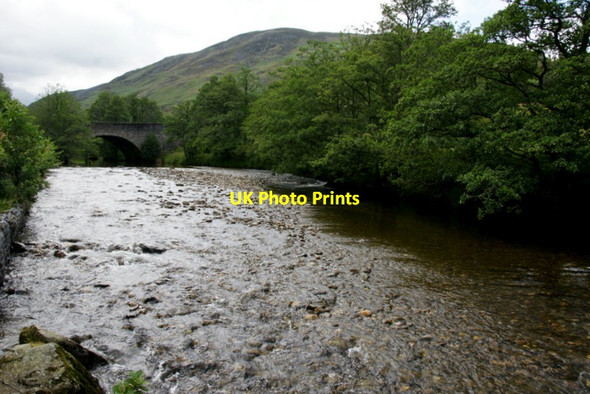 Photo 6"x4" River Almond at Newton Bridge Newton\/NN8831 c2011