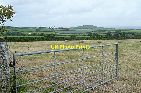 Photo 6"x4" Arable land at Higher Trenowin Nancledra c2011