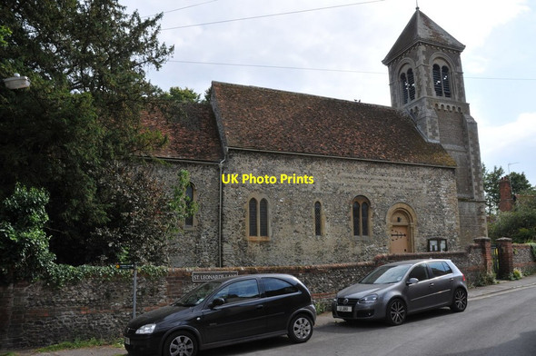 Photo 6"x4" St Leonard's church, Wallingford Wallingford c2011