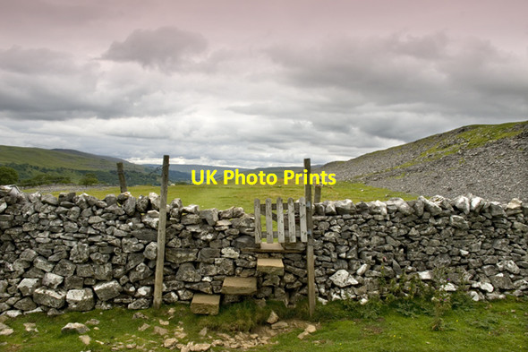 Photo 6"x4" The Dales Way above Swineber Knotts Conistone c2011