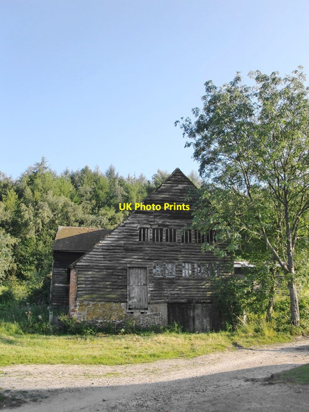 Photo 6"x4" Old barn at Park Farm (2) Wotton\/TQ1247 c2011