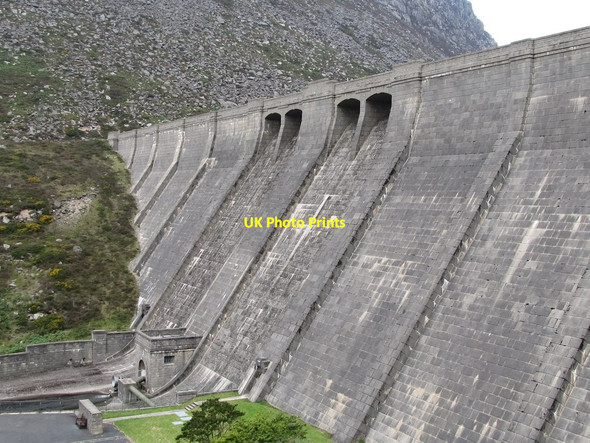 Photo 6"x4" The Ben Crom Dam from the stairway Attical c2011