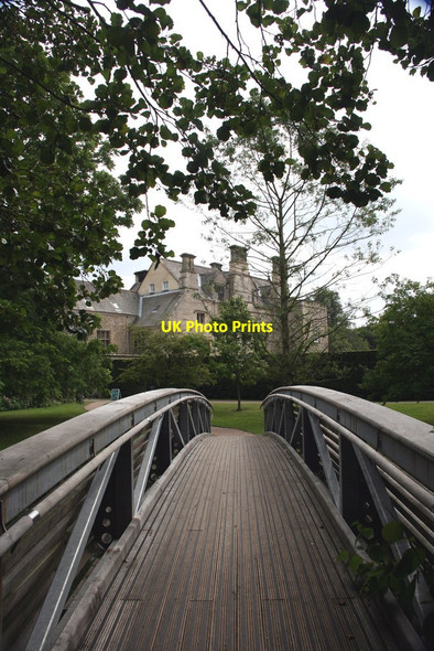 Photo 6"x4" Footbridge at Nunnington Hall Nunnington\/SE6679 c2011