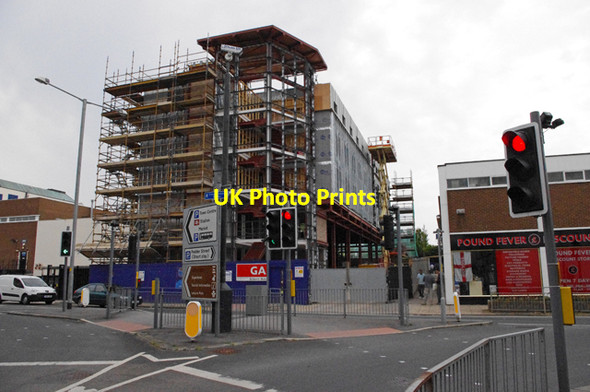 Photo 6"x4" Hotel under construction, Euston Road Morecambe c2011
