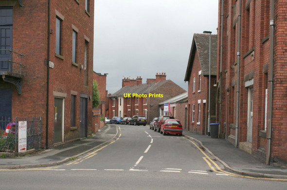 Photo 6"x4" Well Street Leek\/SJ9856 c2011