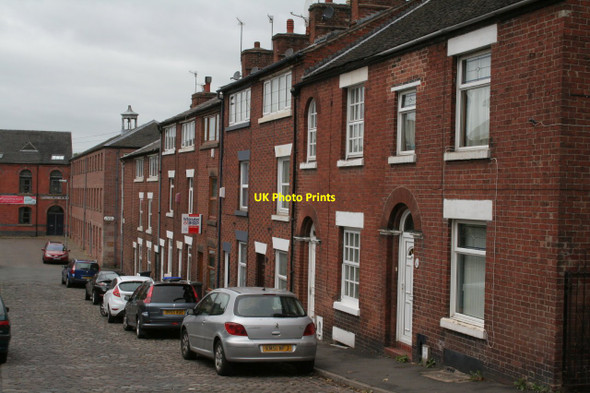 Photo 6"x4" Albion Street Leek\/SJ9856 c2011