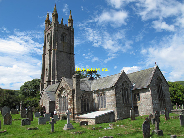 Photo 6"x4" St Pancras church, Widecombe-in-the-Moor Higher Dunstone c2011