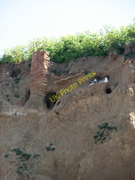 Photo 6"x4" Cliffs at West Runton - a closer view Sheringham c2008