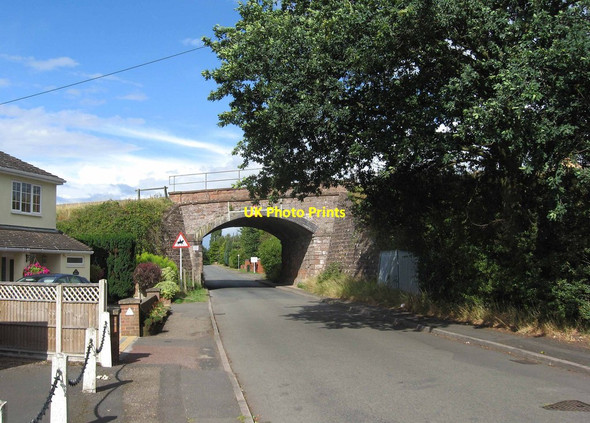 Photo 6"x4" Railway bridge over Stanklyn Lane, Summerfield Spennells c2011