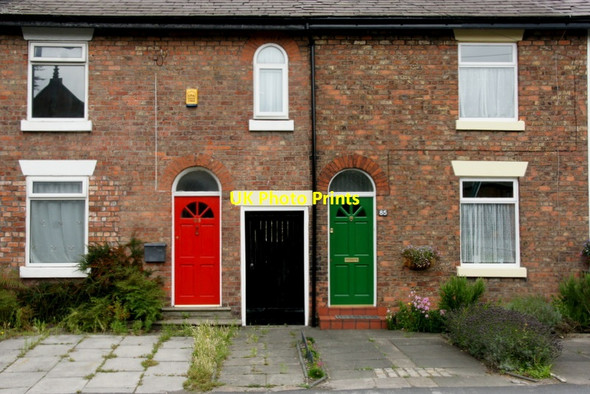 Photo 6"x4" Terraced brick houses, Wigan Road, Ormskirk Ormskirk c2011