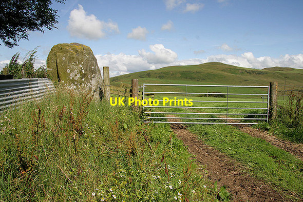 Photo 6"x4" Bandrum Standing Stone Cowstrandburn c2011