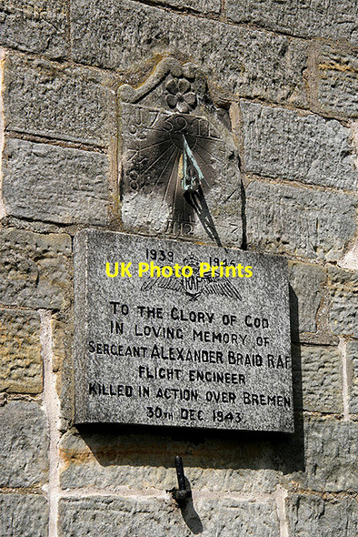 Photo 6"x4" A sundial on Cleish Parish Church Cleish c2011
