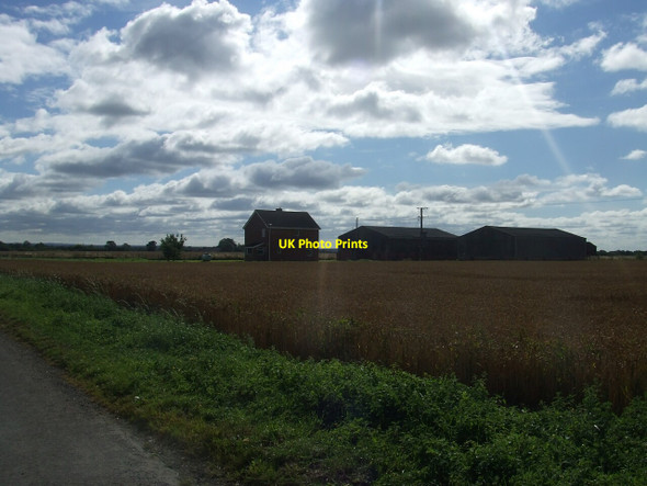 Photo 6"x4" Farm buildings off Moor Lane Reepham\/TF0373 c2011