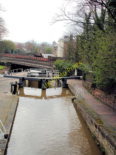 Photo 6"x4" Chester - Northgate Staircase Locks Chester c2008