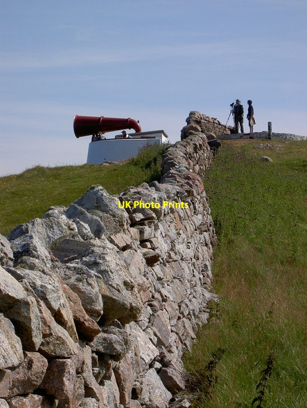 Photo 6"x4" Cape Wrath fog horn Cape Wrath c2009
