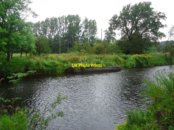 Photo 6"x4" Bridge of Allan, Allan Water [7] Bridge of Allan c2011