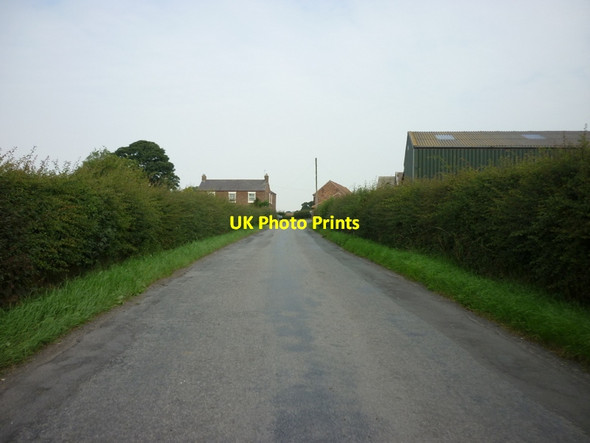 Photo 6"x4" Approaching Bridge Farm Aldwark\/SE4663 c2011