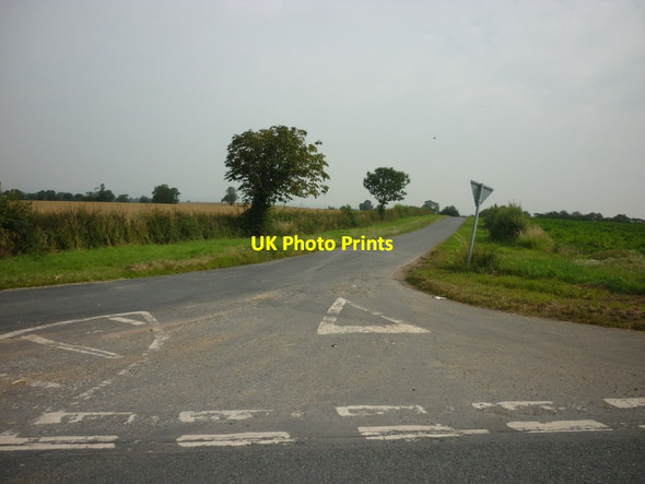 Photo 6"x4" Carr Field Lane, to Upper Dunsforth Branton Green c2011