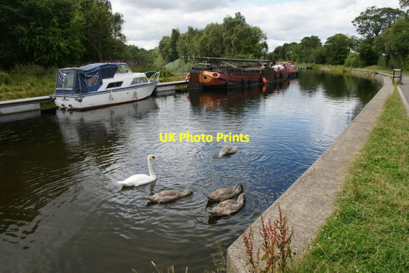Photo 6"x4" Forth and Clyde Canal at Falkirk Wheel Tamfourhill c2011