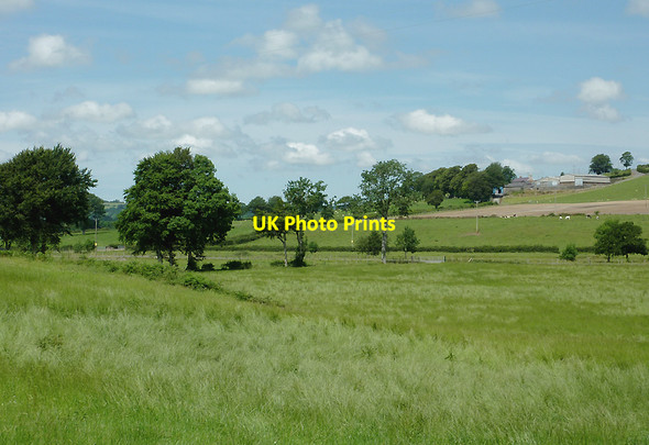 Photo 6"x4" Farmland west of Llanddewi-Brefi, Ceredigion Cockshead c2011