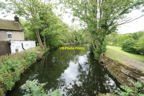 Photo 6"x4" Darley Mill Centre - the mill leat Darley Head c2011