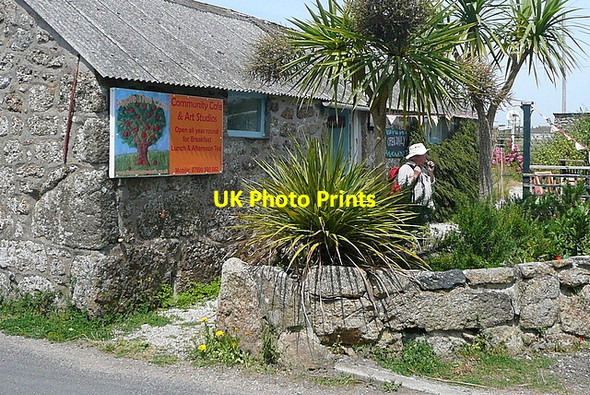 Photo 6"x4" Cafe at Trevescan Trevescan c2011