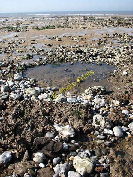 Photo 6"x4" Exposed foreshore West Runton c2008