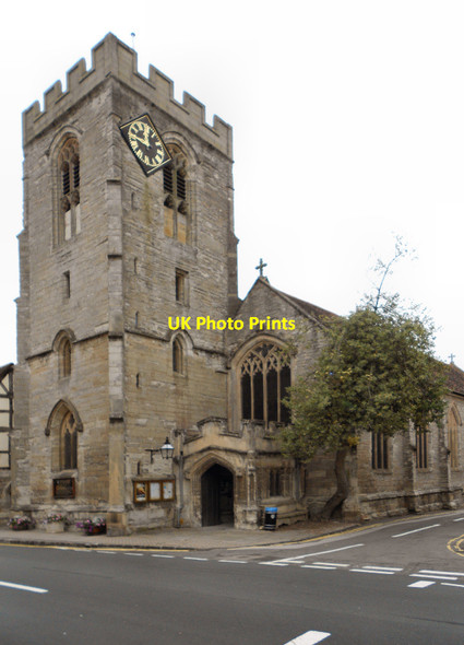 Photo 6"x4" The Parish Church of St John the Baptist, Henley-in-Arden Beaudesert c2011