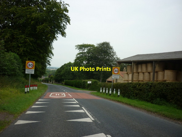 Photo 6"x4" Entering Farnham, North Yorkshire Farnham\/SE3460 c2011
