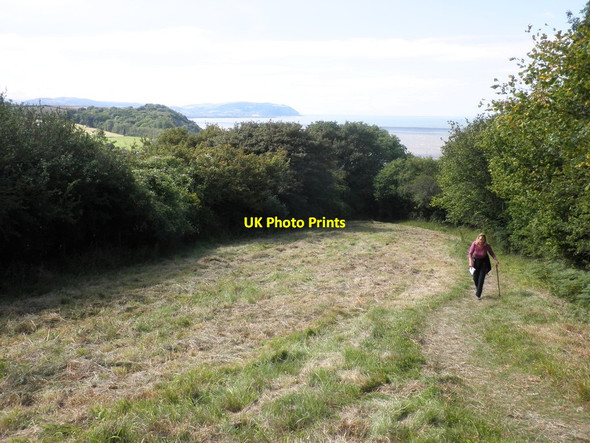 Photo 6"x4" West Somerset coast path, near Watchet Watchet c2011