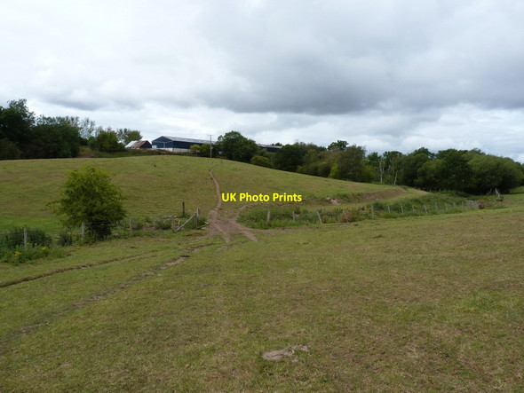 Photo 6"x4" Footpath near Bomere Farm Betton Strange c2011