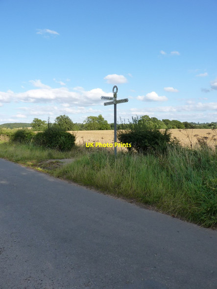Photo 6"x4" Milepost at Kingslow Kingslow c2011